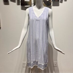 Donna Karan Blue Sleepwear Above the Knee Sleep Gown Size M